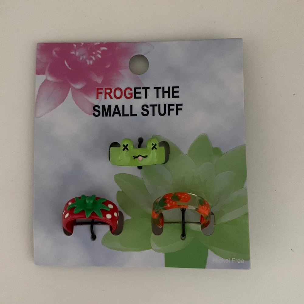cute 3 pack of rings!